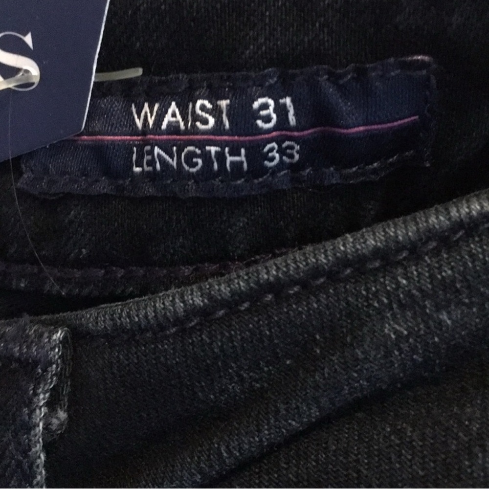 Vigoss Flare Leg Distressed Jeans Size 31β W x 33L ( 11/12 ) NWT - Picture 7 of 15